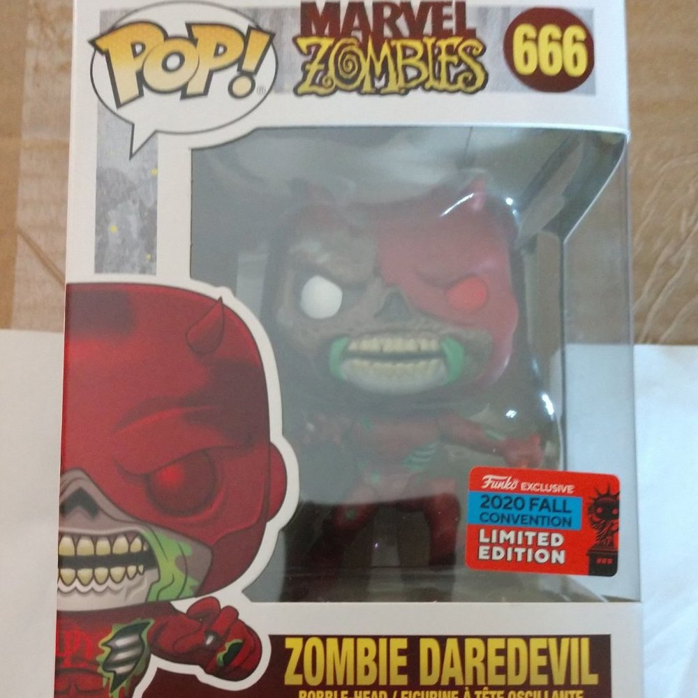 Funko NYCC Zombie Daredevil #666 Stickered LE